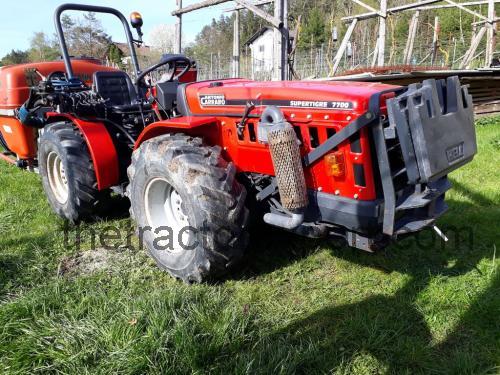 Carraro Supertigre 7700 fiche technique et avis