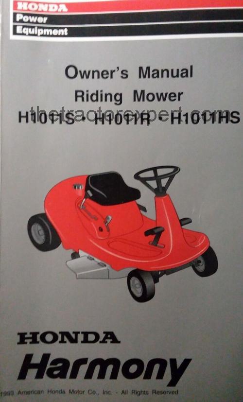 Honda H1011S specs and reviews