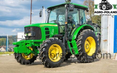John Deere 6100D fiche technique et avis