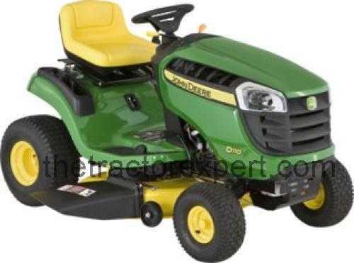 John Deere D110 fiche technique et avis