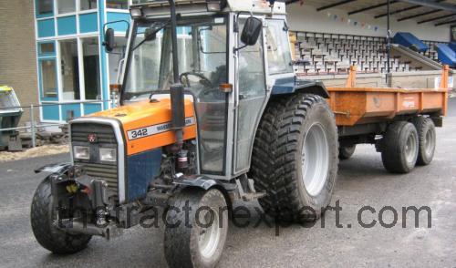Massey Ferguson 342 fiche technique et avis