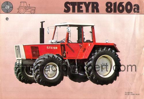 Steyr 8160 fiche technique et avis