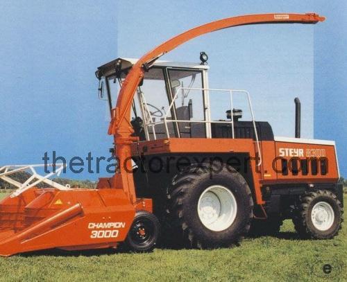 Steyr 8300 fiche technique et avis