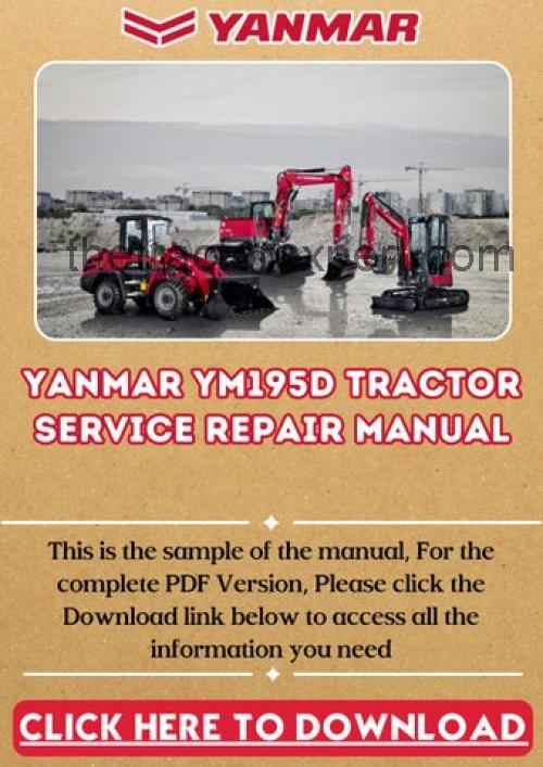 Yanmar YM195D specs and reviews
