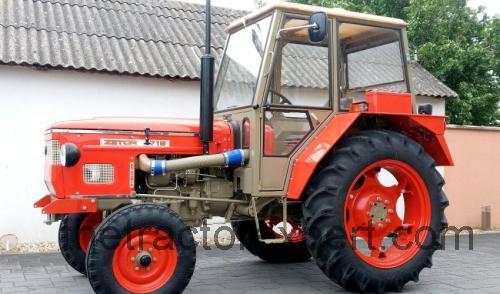 Zetor 4718 fiche technique et avis