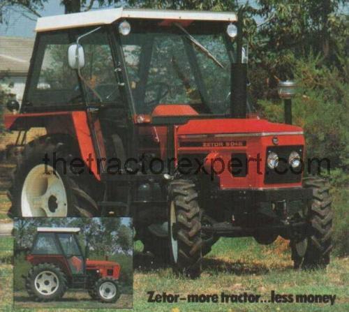 Zetor 5045 fiche technique et avis