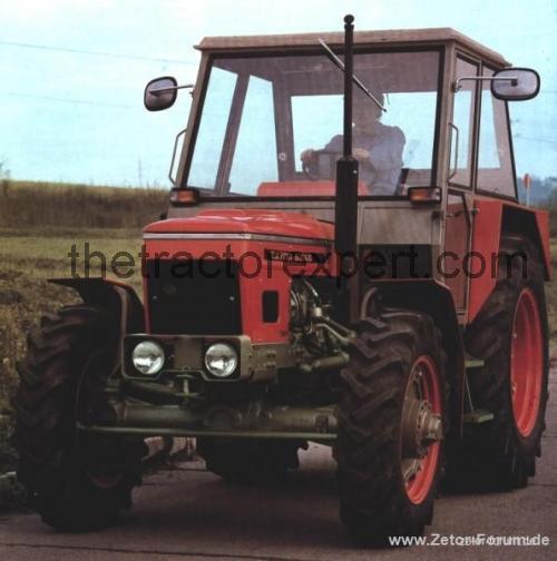 Zetor 6945 fiche technique et avis
