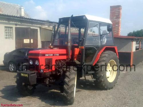 Zetor 7445 fiche technique et avis